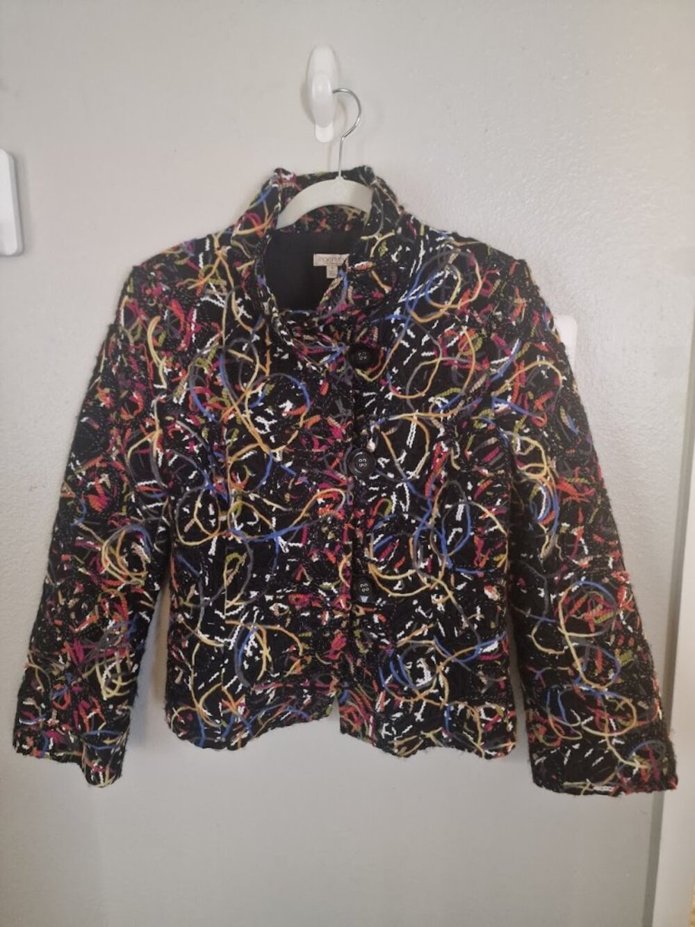 Vintage Ingenuity Collection Ladies' Jacket - Bouclé - Size 8 - Made in Canada